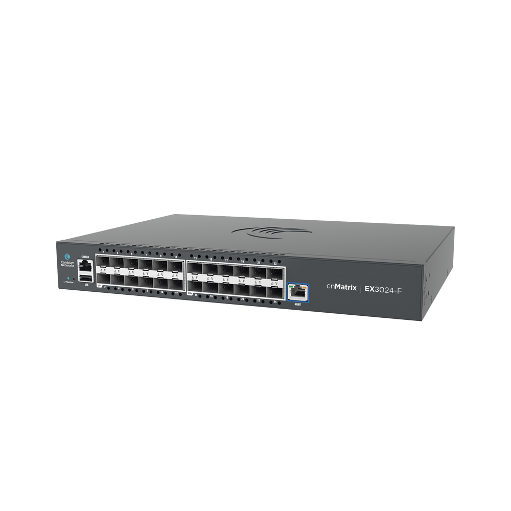 Switch cnMatrix EX3024F Ideal para Distribución en una Red Empresarial / 24 Puertos de Fibra Óptica SFP+(10 Gbps) / Capa 2 y Capa 3 / Doble Fuente de Alimentación en Corriente Alterna / Gestión Gratuita Desde la Nube - Image 4