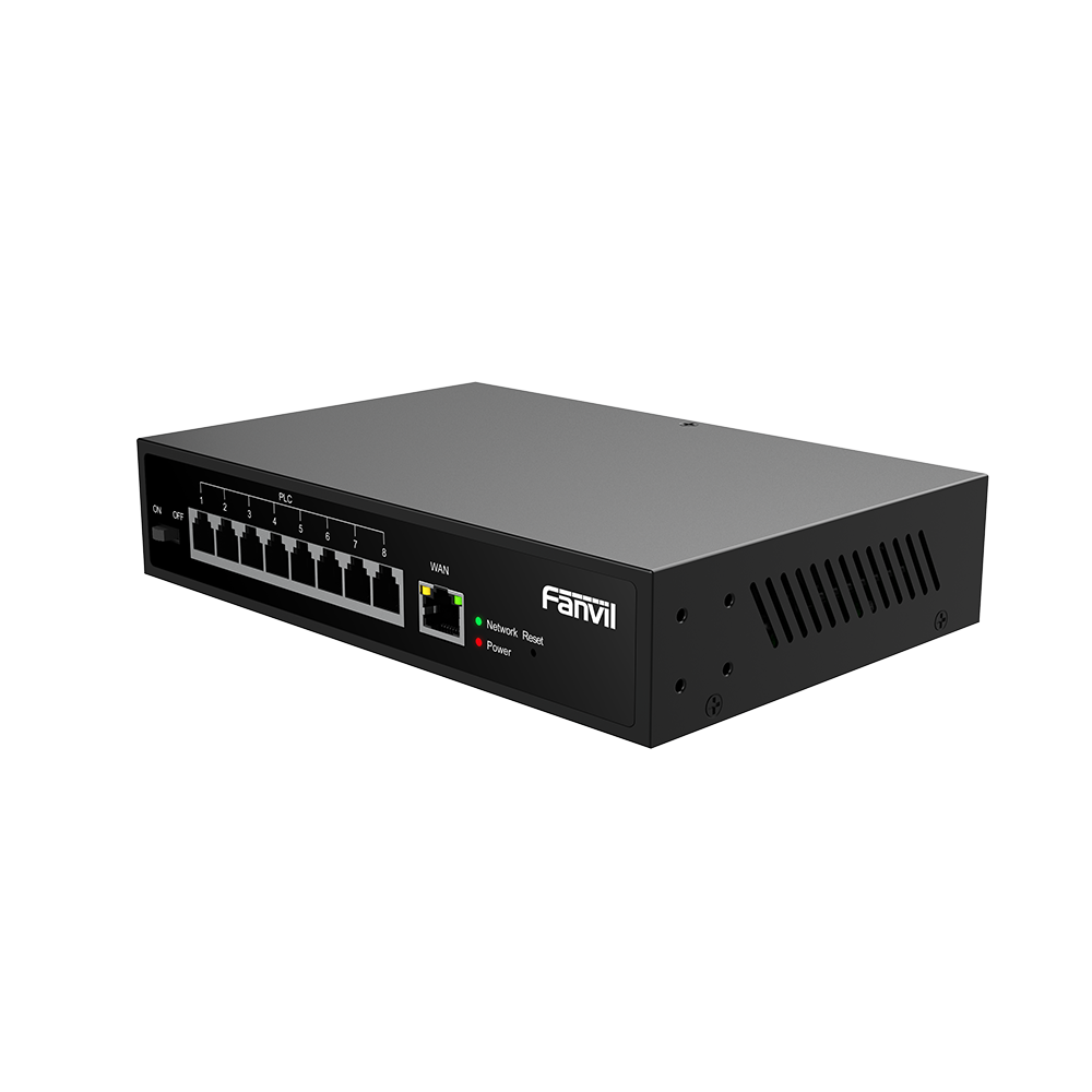 Switch PoE de 2 Hilos para telefonos Fanvil X303-2 , 8 puertos RJ11 - Image 4