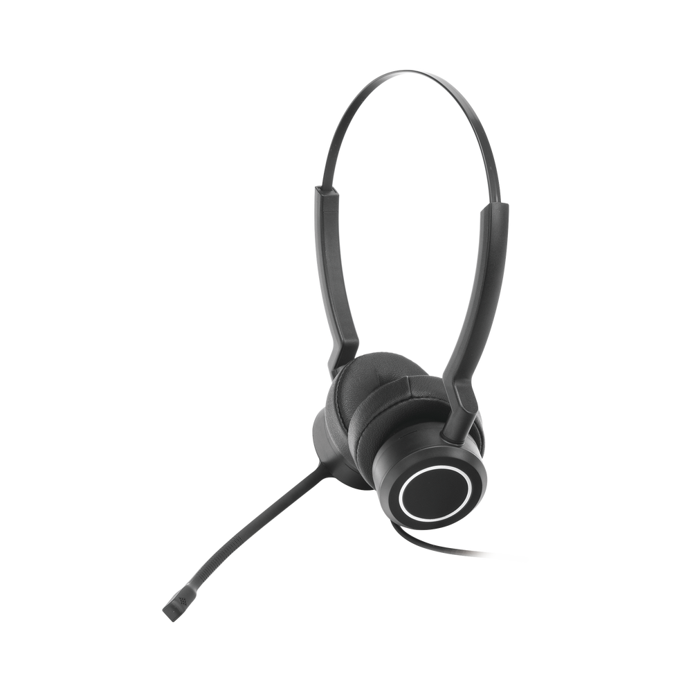 Audífonos USB de Diadema ESTÉREO con Audio HD / Micrófono con Cancelación de Ruido / Calidad para uso en Oficina - Image 3