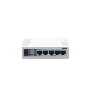 Switch Mikrotik 5 puertos Gigabit Ethernet y 1 SFP
