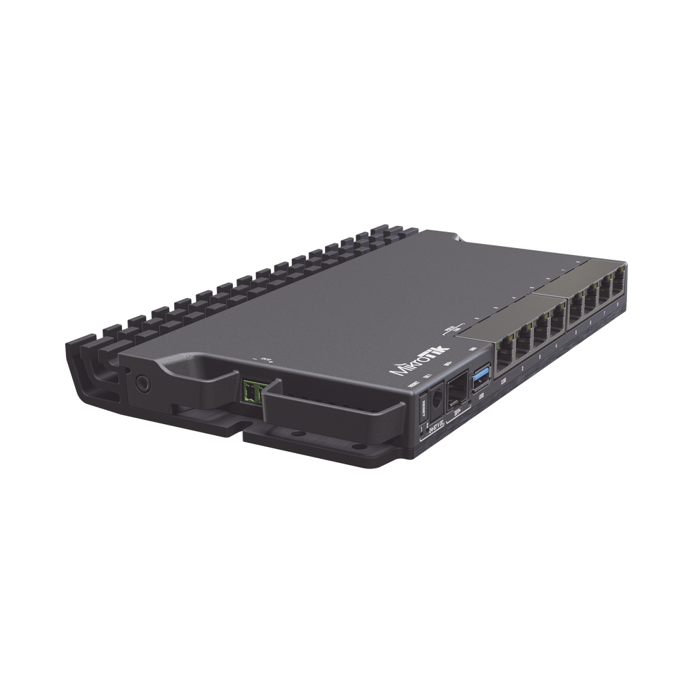 (RB5009UG+S+IN) RouterBoard, CPU 4 Núcleos, 8 Puertos Gigabit, 1 SFP+, Solo RouterOS v7 - Image 2