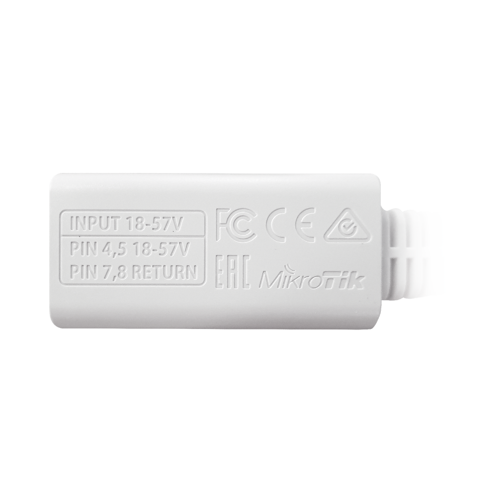 PoE Pasivo para Equipos Mikrotik 10/100/1000 Mbps - Image 2