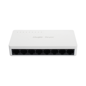 Switch no administrable, Visible en la Topología de la Nube, con 8 puertos 10/100 Mbps