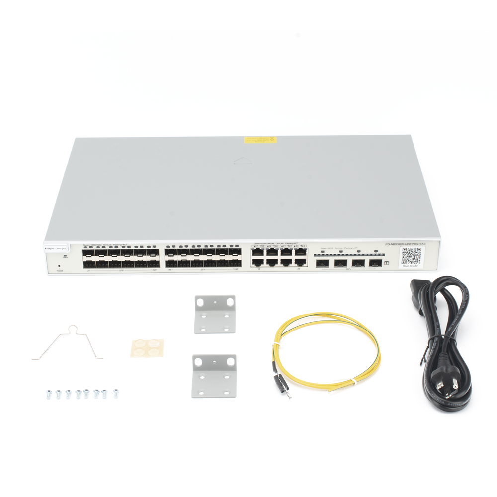Switch administrable Capa 2+ Plus, 24 puertos SFP con 8 puertos Ethernet Gigabit y 4 SFP+ gestión en la nube - Image 5