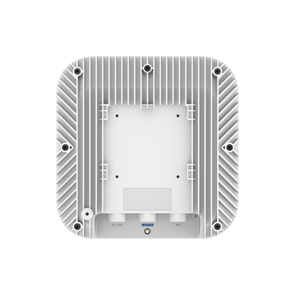 Punto de Acceso Mesh Wi-Fi 6 Industrial para Exterior Omnidireccional 5.95Gbps, MU-MIMO 4x4, 360°, Filtros Anti Interferencia y Auto Optimización con IA, puerto eth 2.5G y SFP - Image 4