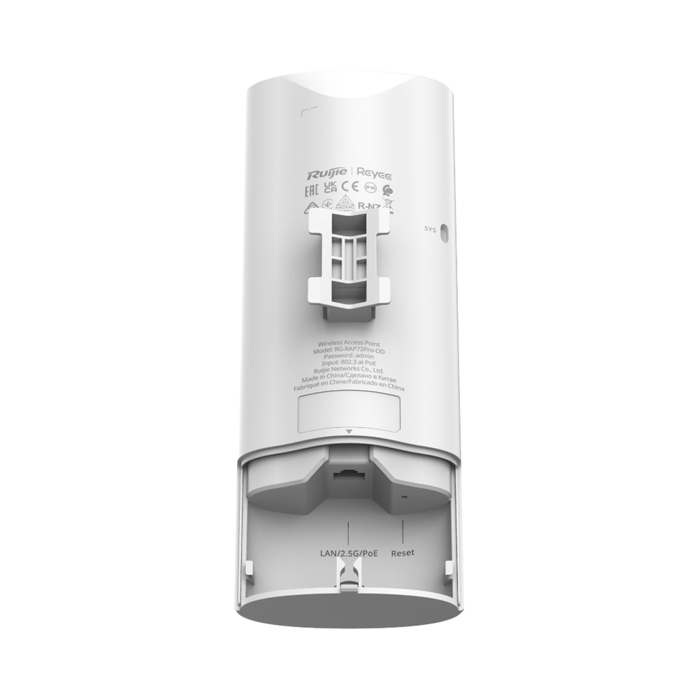 Punto de Acceso Mesh Wi-Fi 7 para Exterior IP65, Doble Banda MLO hasta 512 Usuarios, ancho de banda de hasta 5 Gbps , interior con puerto 2.5G, 802.11 BE19000 MU-MIMO 5X5 - Image 4
