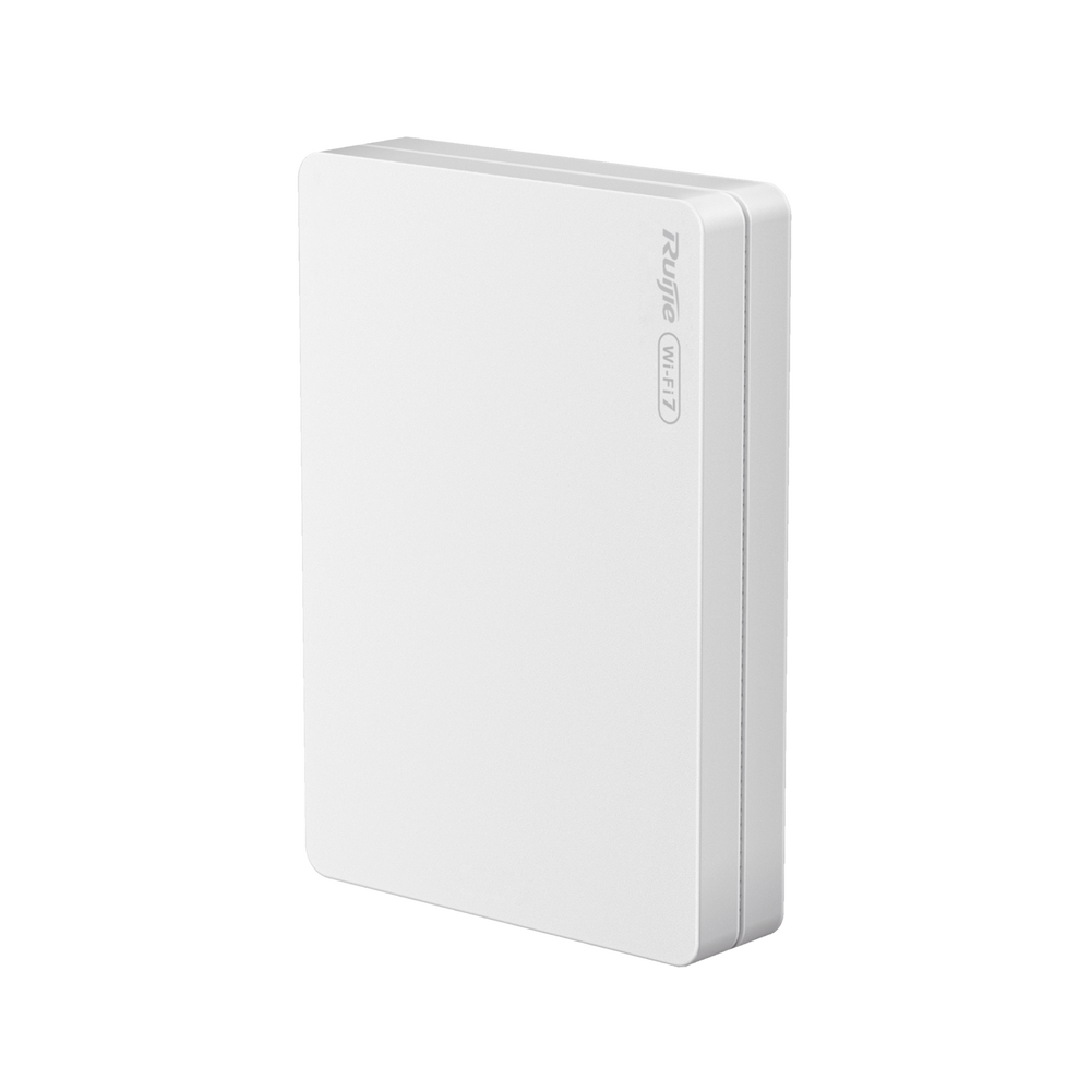 Punto de Acceso Mesh Wi-Fi 7 para interior en pared, hasta 512 usuarios ideal para Hotelería u Oficina.