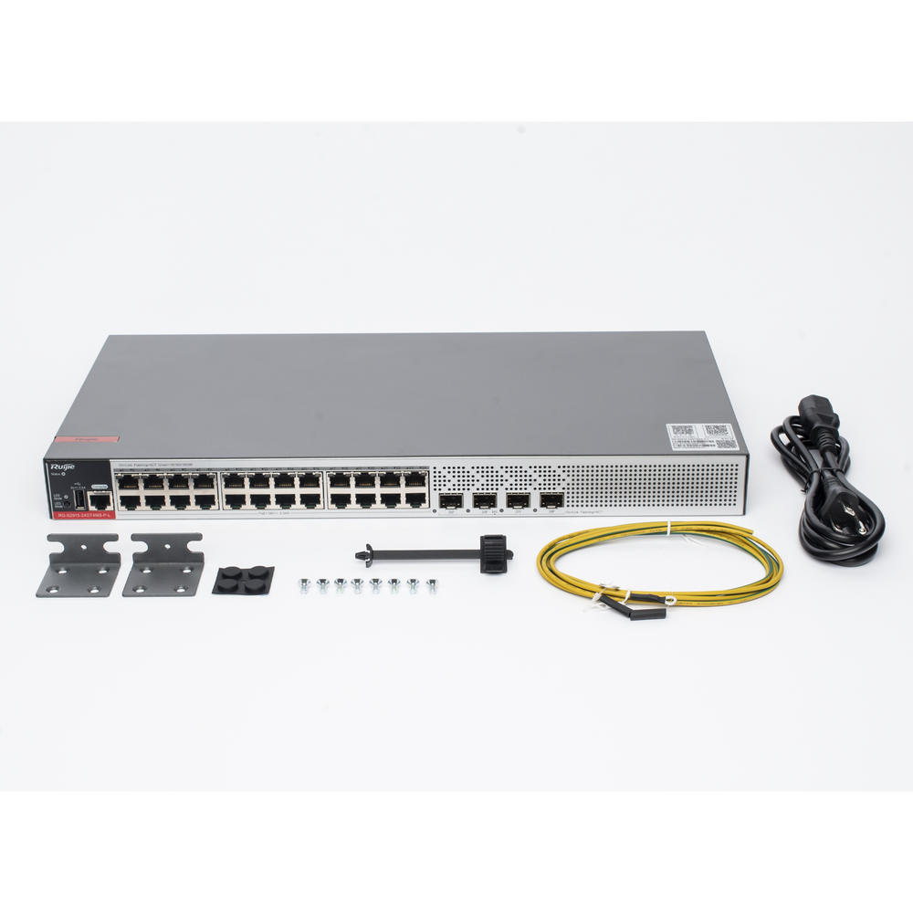 Switch PoE+ Empresarial 370 Watts, Administrable L2+, 24 Puertos Gigabit y 4 Puertos Uplink SFP 2.5G - Image 5