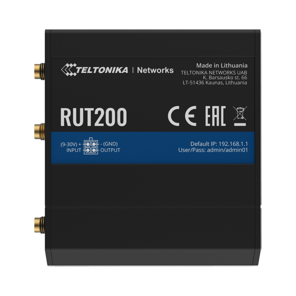 Router Industrial LTE 4G / 150 Mbps Cat 4 / 2 Puertos Ethernet / WiFi 2.4 GHz / Montaje DIN / -40?C a 75?C - Image 2