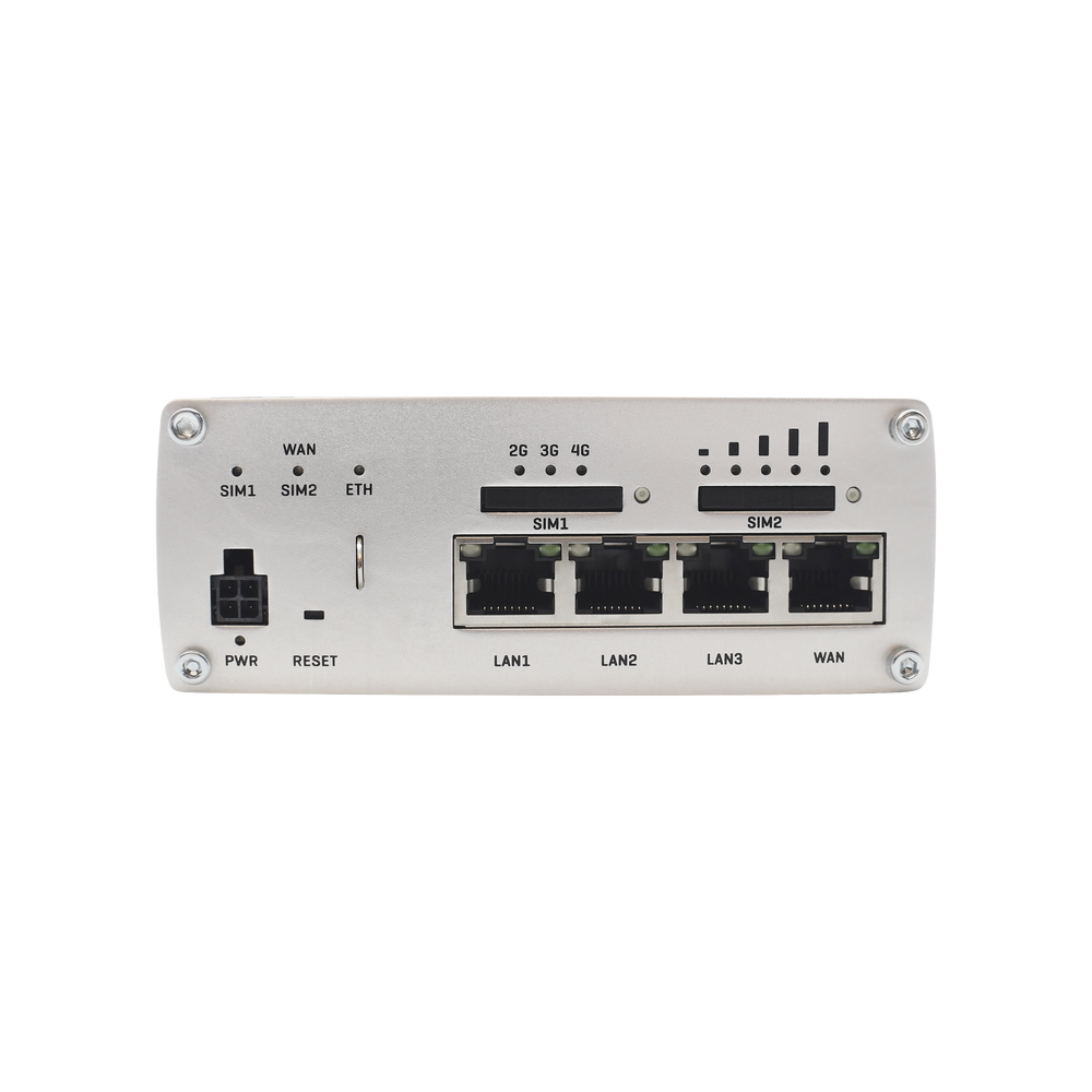 Router Industrial LTE 4.5G Cat 6 / 300 Mbps / 4 Puertos Gigabit / Doble SIM / GNSS / PoE / -40?C a 75?C - Image 5