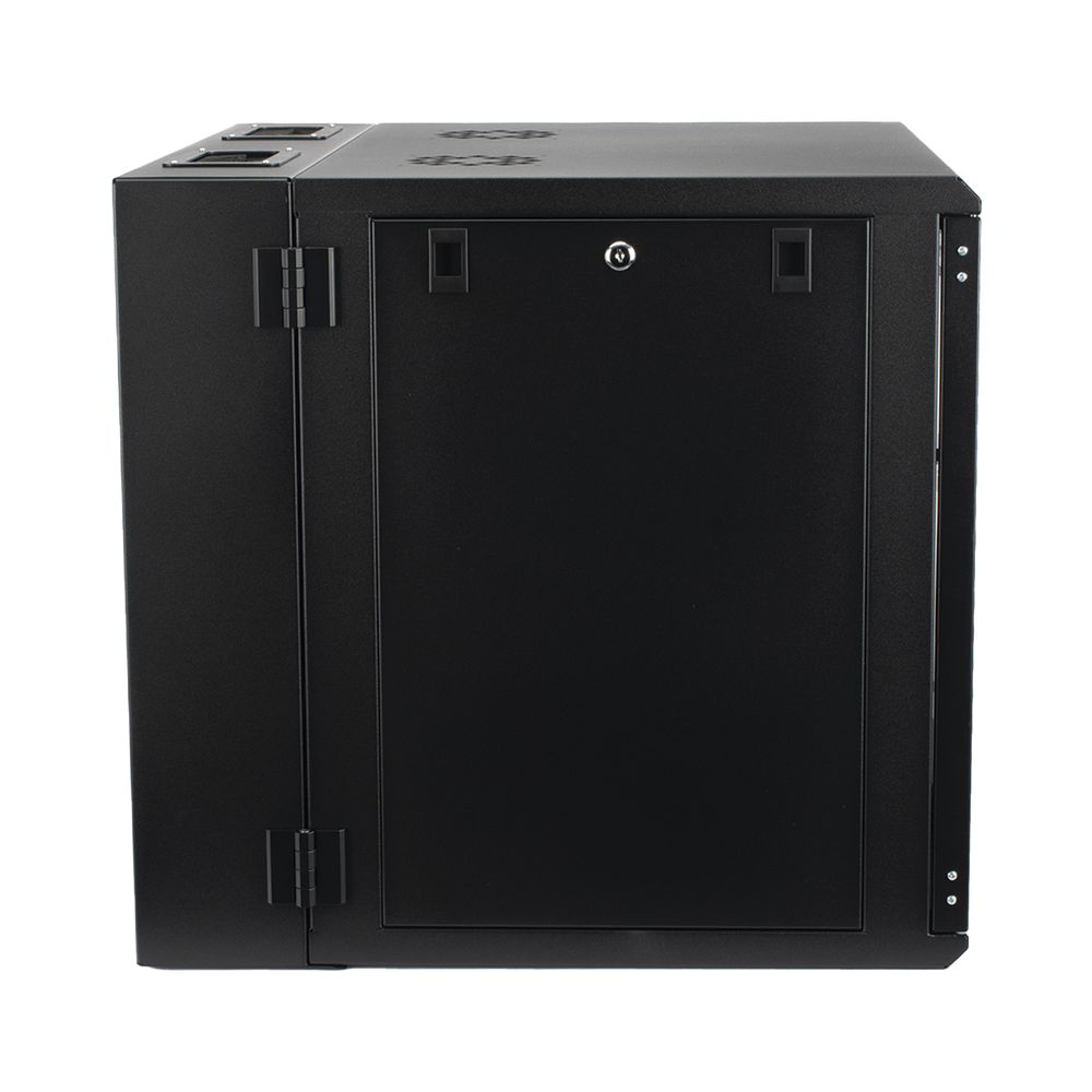 Gabinete Abatible de Pared (Con Marco Trasero) con Rack 19" de 12 Unidades. Ventana de Cristal Templado. - Image 5
