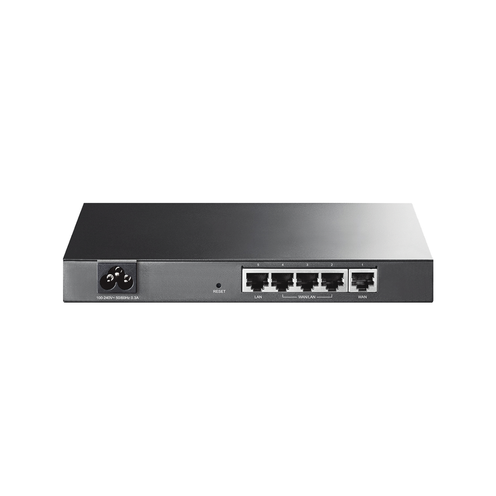 Router Balanceador de Carga Multi-Wan, 1 puerto LAN 10/100 Mbps, 1 puerto WAN 10/100 Mbps, 3 puertos Auto configurables LAN/WAN, Sesiones Concurrentes 10,000 para Pequeña Oficina - Image 3