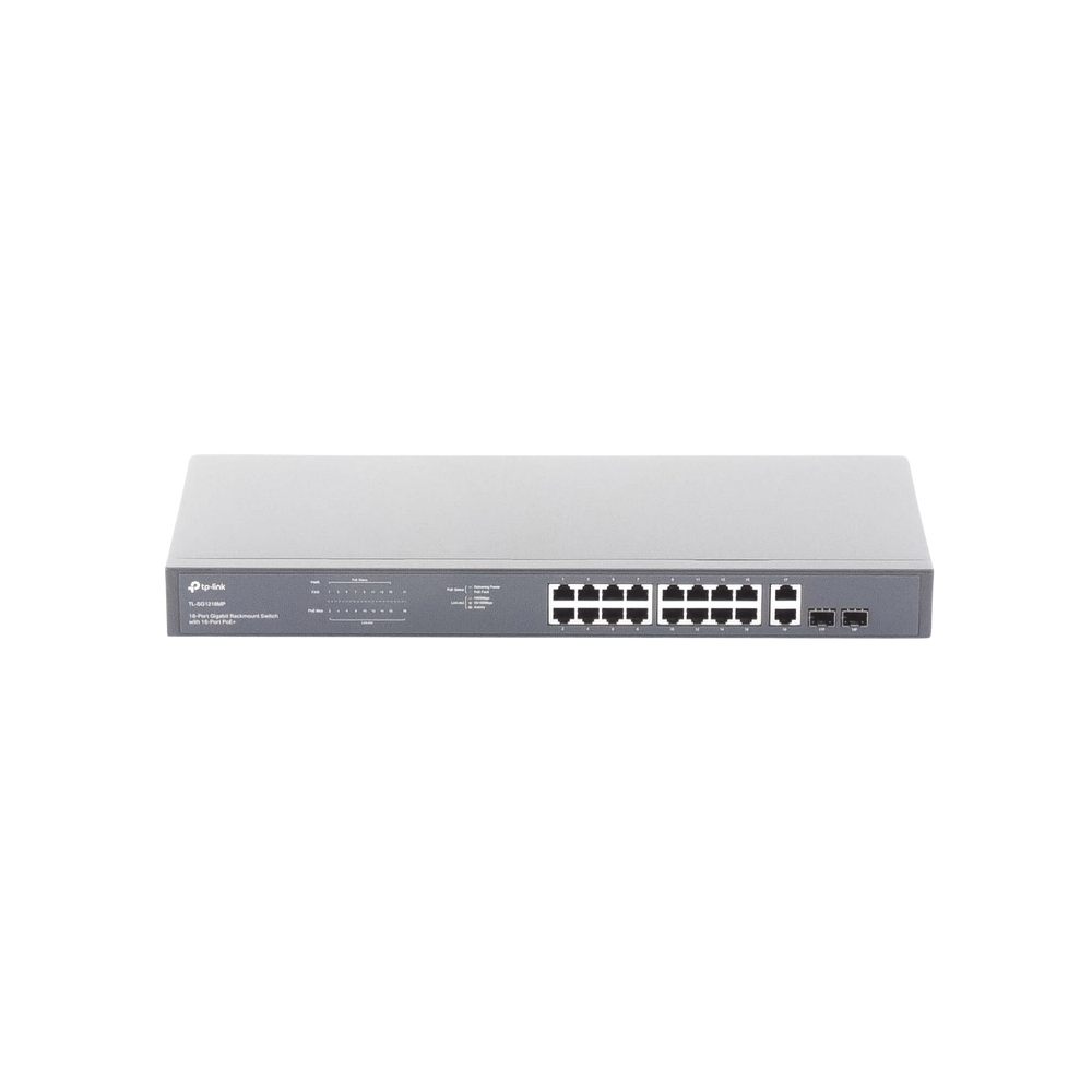 Switch no administrable de 16 puertos 10/100/1000Mbps y PoE af/at, 2 puertos SFP hasta 250W. - Image 4