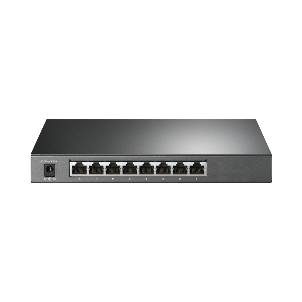 Switch Omada / 8 Puertos Gigabit / 4 Puertos PoE+ 802.3at/af / Presupuesto PoE 62 W / 30 W por Puerto / Gestión Cloud Omada / L3 Static Routing / Sin Ventilador / Metal - Image 2