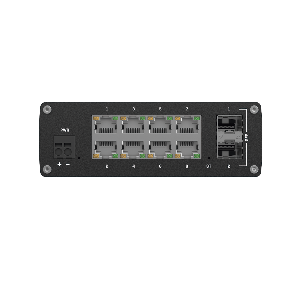 Switch Industrial Administrable L2, 8 puertos GE + 2 SFP, Soporta Profinet - Image 2