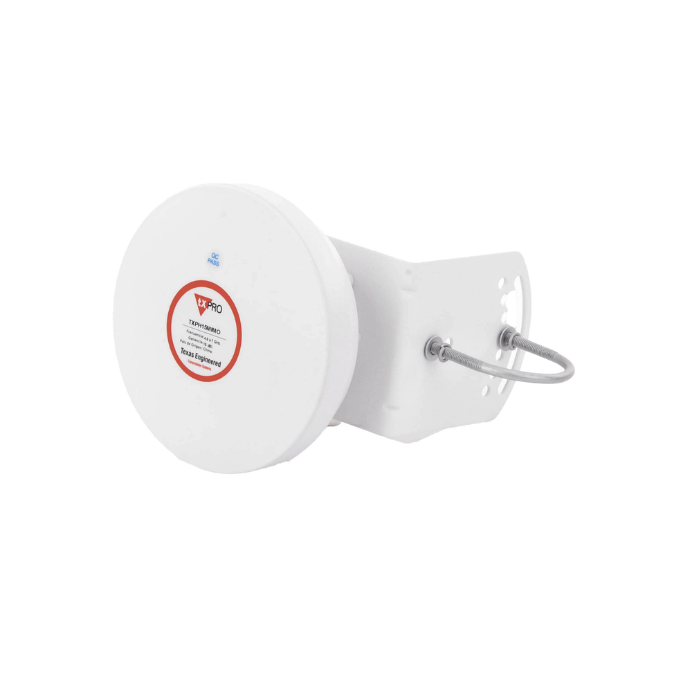 Antena Tipo Horn de 45 °, 15 dBi, 4.9 - 7GHz, Ideal para ambientes de alto ruido, Tipo de conector RPSMA, con montaje y jumpers incluidos - Image 2