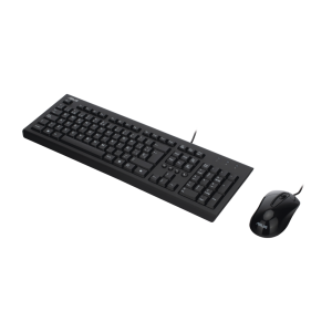 KIt de Teclado y Mouse Cableado / Diseño Elegante y Silencioso (No Requiere Drivers)