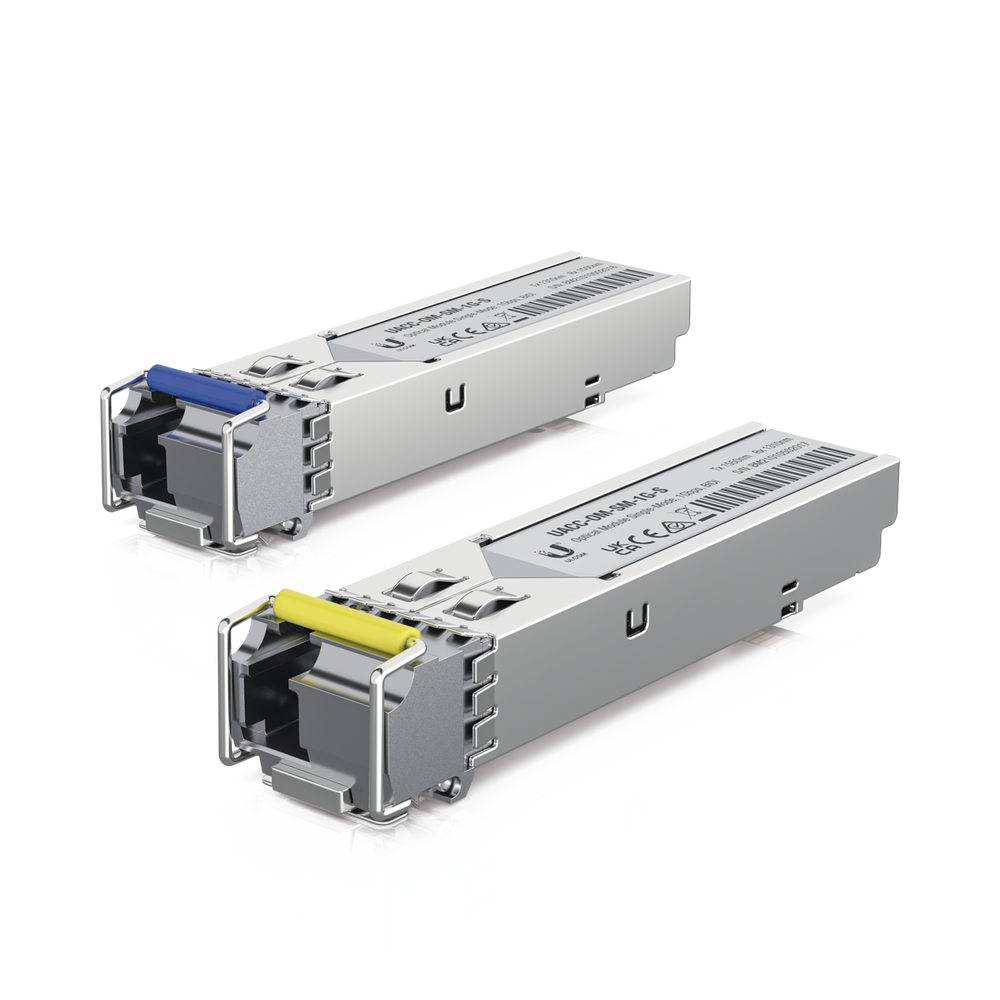 UFiber Módulo SFP, transceptor MiniGibic MonoModo 1.25 Gbps, distancia 3km, Simplex, un conector LC, incluye 2 tranceptores - Image 2