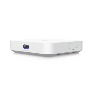 UCG Max Cloud Gateway de 2.5 GbE Compacto con Soporte para hasta 30 Dispositivos UniFi, 300+ Clientes, Enrutamiento IPS de 2.3 Gbps y Almacenamiento 512 GB de Memoria Interna