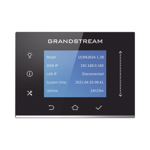 IP-PBX UCM6302A / 500 Usuarios / 75 Llamadas Simult?neas / 2 FXO + 2 FXS / 3 Puertos Gigabit PoE+ / Soluci?n H?brida On-Premise y Cloud