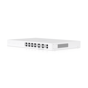 Ubiquiti UISP Fiber OLT XGS — Terminal de línea óptica (OLT) de 8 puertos, 10 Gbps de subida y bajada, capacidad para 2,000+ suscriptores