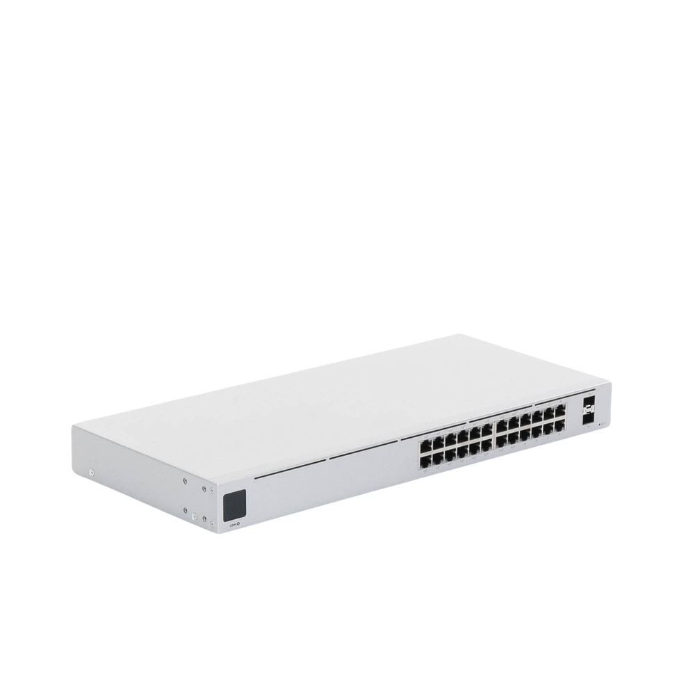 Switch UniFi Capa 2 / 24 Puertos Gigabit / 16 Puertos PoE+ 802.3af/at / 95W Total / 2 Puertos SFP 1G / Pantalla LCM / Sin Ventilador - Image 8