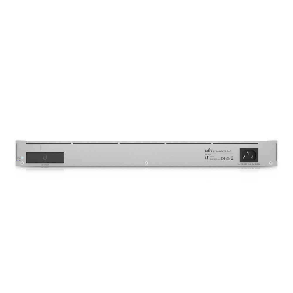UniFi Switch Empresarial Capa 3 de 24 puertos PoE 802.3af/at (12 puertos 2.5G y 12 puertos 1G) + 2 puertos 1/10G SFP+, 400W, pantalla informativa - Image 2