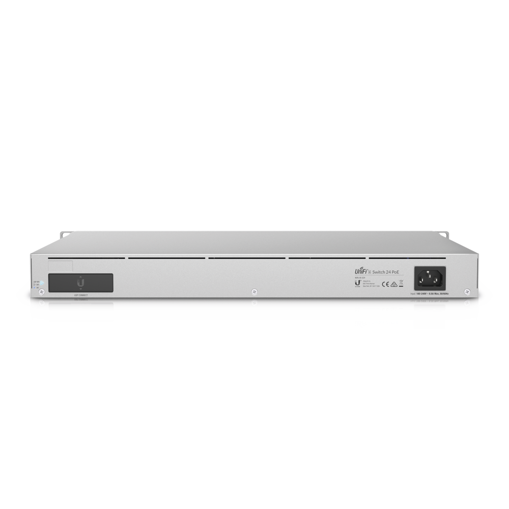 UniFi Switch Empresarial Capa 3 de 24 puertos PoE 802.3af/at (12 puertos 2.5G y 12 puertos 1G) + 2 puertos 1/10G SFP+, 400W, pantalla informativa - Image 3