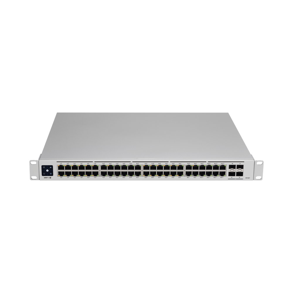 UniFi Switch USW-Pro-48-POE Gen2, Capa 3 de 48 puertos PoE 802.3at/bt + 4 puertos 1/10G SFP+, 600W, pantalla informativa - Image 3