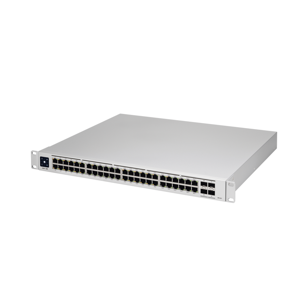 UniFi Switch USW-Pro-48-POE Gen2, Capa 3 de 48 puertos PoE 802.3at/bt + 4 puertos 1/10G SFP+, 600W, pantalla informativa - Image 4