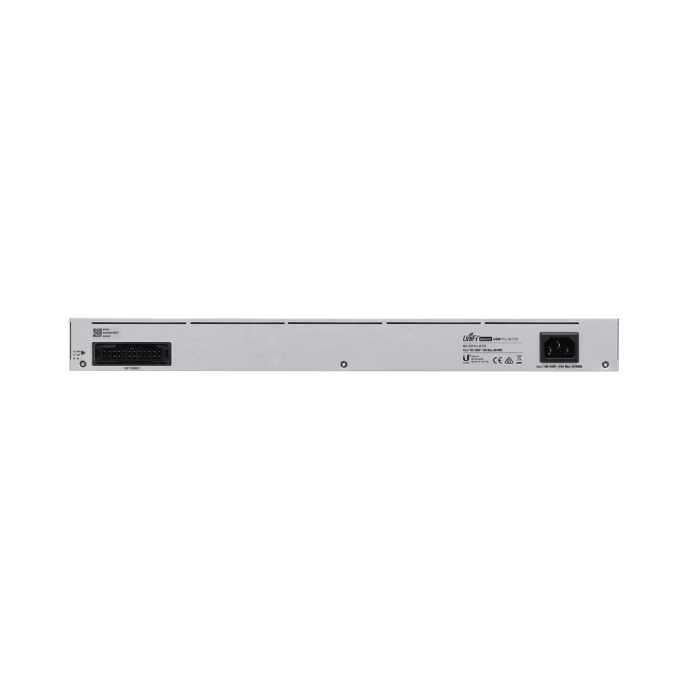 UniFi Switch USW-Pro-48-POE Gen2, Capa 3 de 48 puertos PoE 802.3at/bt + 4 puertos 1/10G SFP+, 600W, pantalla informativa - Image 5