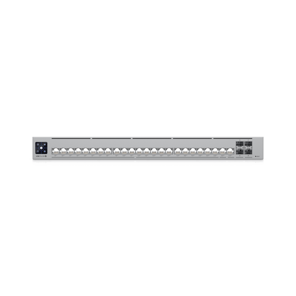 UniFi Switch Pro HD Capa 3, 24 puertos Etherlighting POE++ / (22) puertos 2.5 GbE, (2) puertos 10GbE, todos POE++, (4) puertos 10G SFP+, 600W presupuesto POE - Image 4