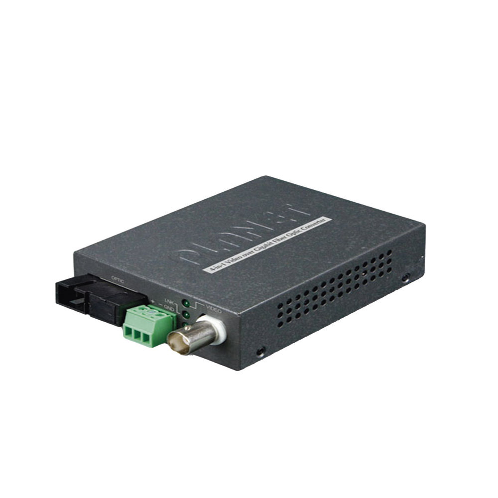 Kit Convertidor de Medios de Video Sobre Fibra Gigabit WDM-SC, Monomodo a 20 km, Tipo de Video AHD/TVI/CVI/CVBS - Image 2