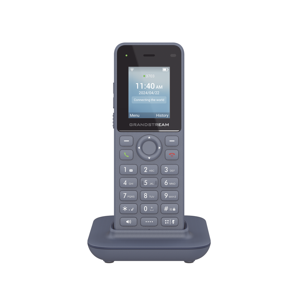 Teléfono IP inalámbrico Wi-Fi, portátil, 2 líneas, 2 cuentas SIP, Voz HD, Bluetooth, Puerto USB tipo C - Image 2