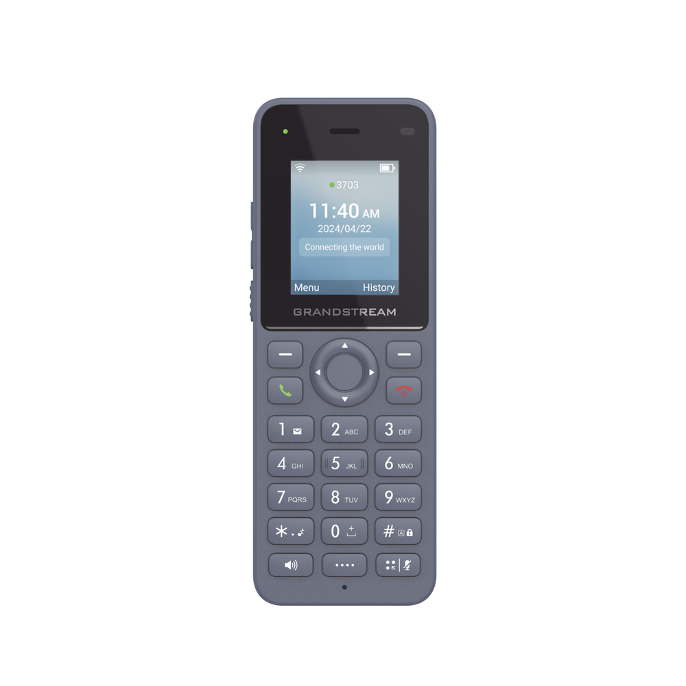 Teléfono IP inalámbrico Wi-Fi, portátil, 2 líneas, 2 cuentas SIP, Voz HD, Bluetooth, Puerto USB tipo C - Image 4