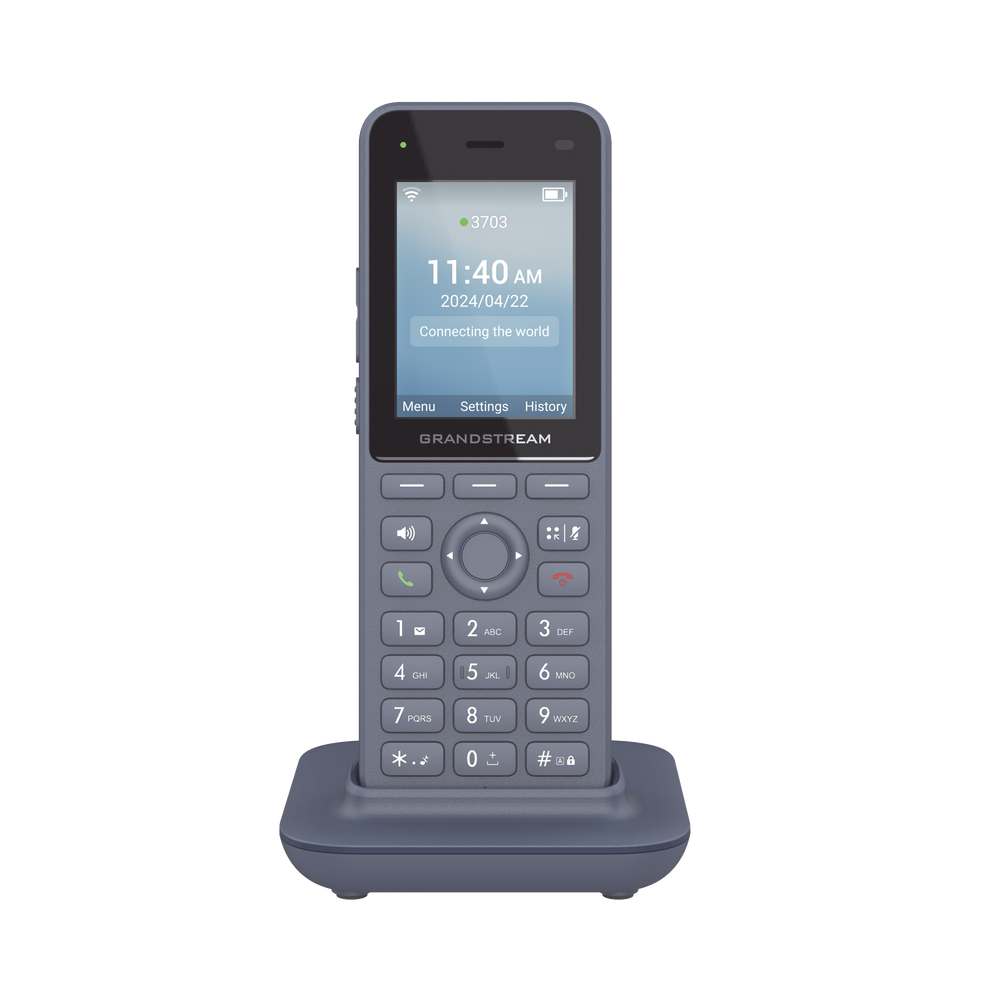 Teléfono IP inalámbrico Wi-Fi, Portátil, 3 cuentas SIP, 3 líneas, Voz HD, Bluetooth integrado, Puerto USB tipo C - Image 2