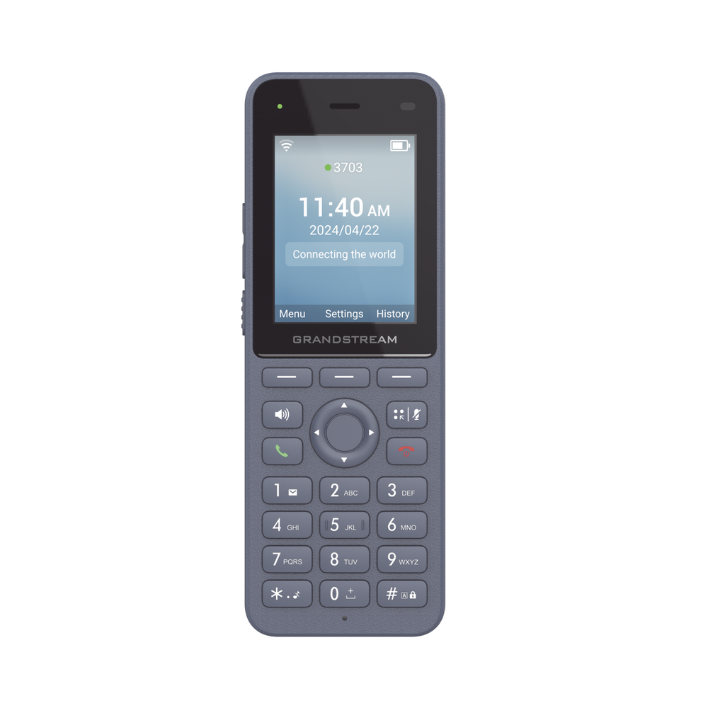 Teléfono IP inalámbrico Wi-Fi, Portátil, 3 cuentas SIP, 3 líneas, Voz HD, Bluetooth integrado, Puerto USB tipo C - Image 4