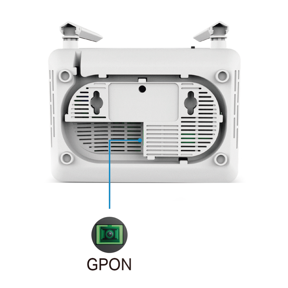 ONU/ONT - XPON Router WIFI AC 1200 / Modo EPON y GPON / 1 Puerto PON SC/APC / 2 Puertos LAN 10/100/1000 MBPS / Soporta AgiNet Config - AgiNet ACS (herramienta de gestón remota) - Image 3