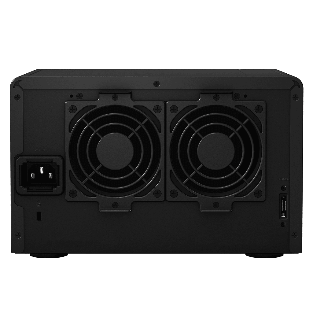 Unidad de Expansión Synology DX517 | 5 Bahías SATA HDD/SSD 3.5" y 2.5" | Puerto eSATA | Diseño Hot-Swap | Compatible con DS1517+ y DS1817+. - Image 4
