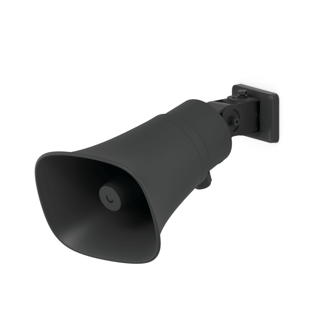 UniFi Protect AI Horn Speaker, Altavoz IP 120 dB, PoE+, Alerta AI Avanzada, Montaje Pared, Esquina y Poste, IP66, Color Negro - Image 2