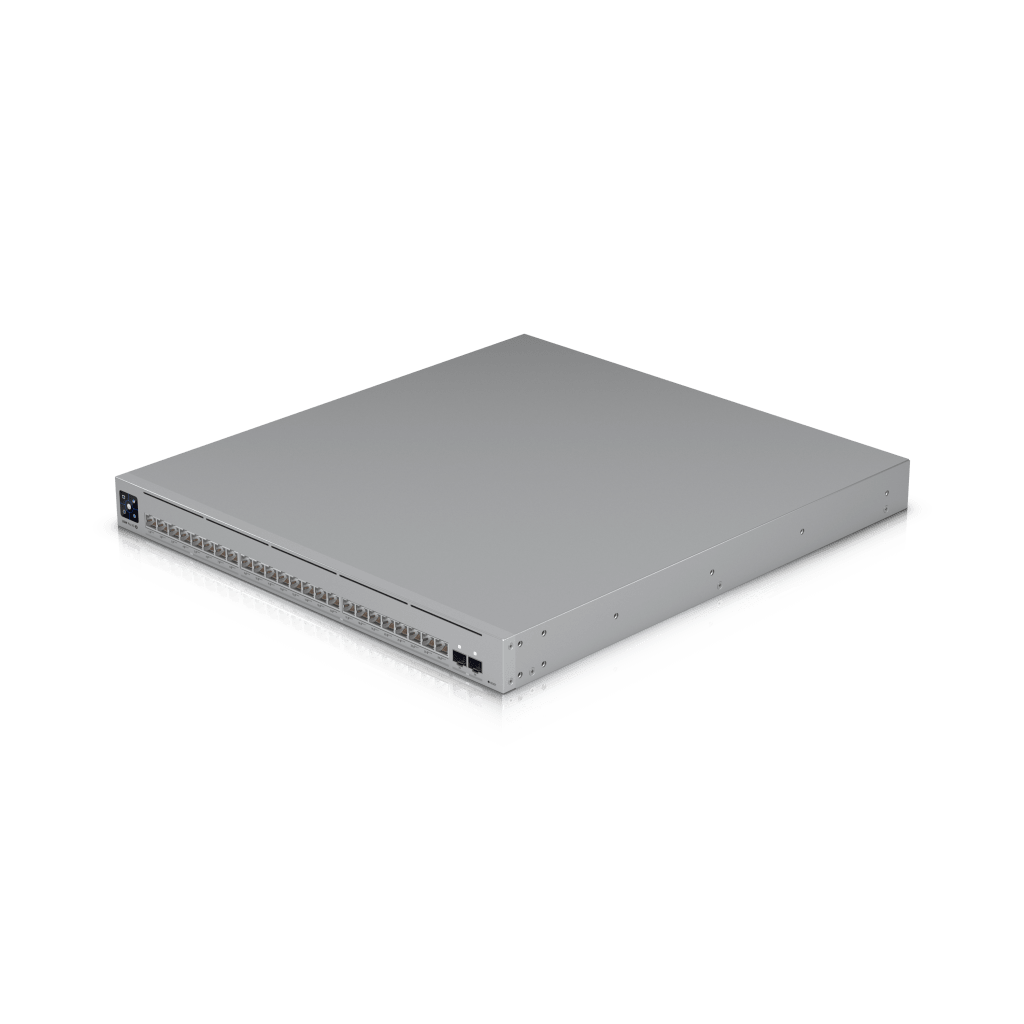 UniFi Switch USW-Pro-XG-24-PoE / Capa 3 / 24 puertos PoE+++ (16 × 10 GbE, 8 × 2,5 GbE) + 2 puertos SFP28 25 G / 720 W PoE total - Image 5