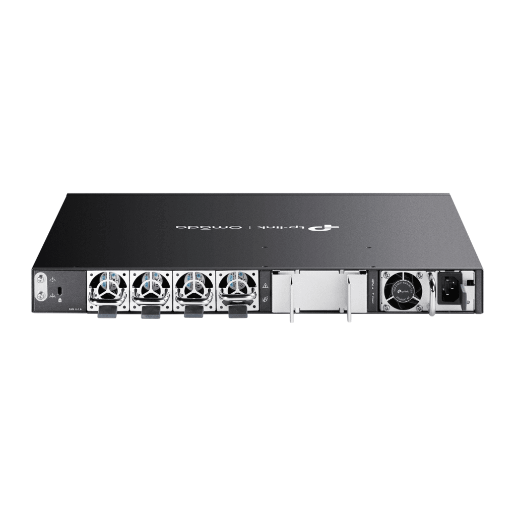 Switch Omada L3 SDN Administrable / 24 puertos PoE af/at Gigabit y 4 puertos SFP+ / Presupuesto PoE 720W / Funciones RIP, VRRP, Servidor DHCP / Administración centralizada OMADA / Fuente Redundante - Image 2