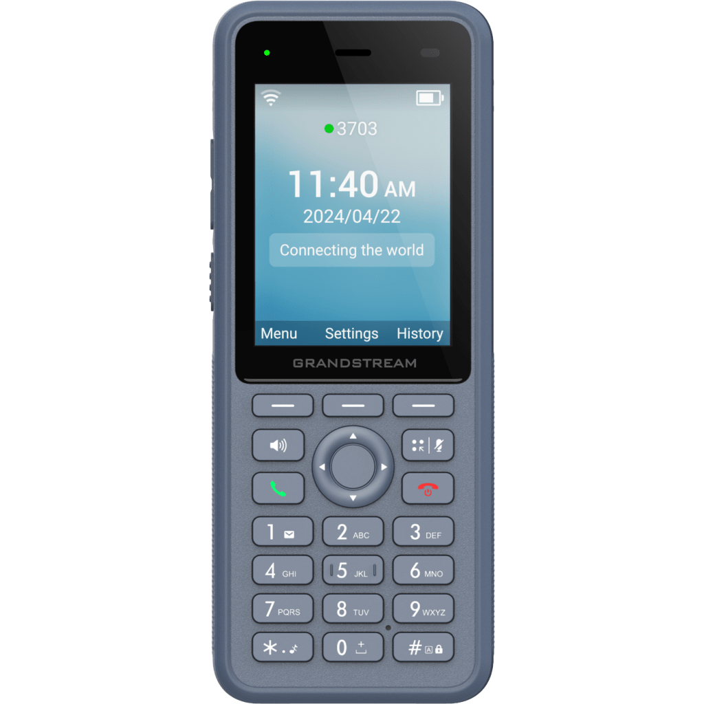 Teléfono IP Wi-Fi Inalámbrico WP836 / Wi-Fi 6 Doble Banda / IP69K Resistente a Exteriores / Batería 3000 mAh / 4 Conferencias / Bluetooth Integrado / USB Tipo C / Compatibilidad con Códec Opus HD - Image 5