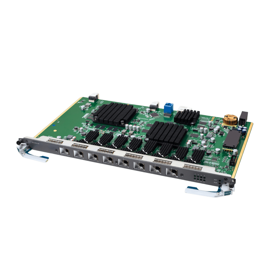 Tarjeta de Servicio 8 Puertos XGSPON&GPON para OLT DSP8000X2 / Spliteo GPON de 1:128 / Spliteo XGSPON de 1:256 / Distancias de Hasta 20 Km / Intercambio en caliente - Imagen 2