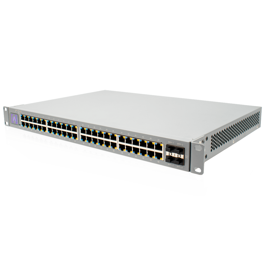 Switch Administrado 48 Puertos PoE+ / 740W PoE Budget / 16 Puertos 2.5 Gbps + 32 Puertos 1 Gbps / 4 Puertos SFP+ 10 Gbps / Bluetooth Setup / Cloud Management / VLAN Stacking / Rackmontable - Image 2
