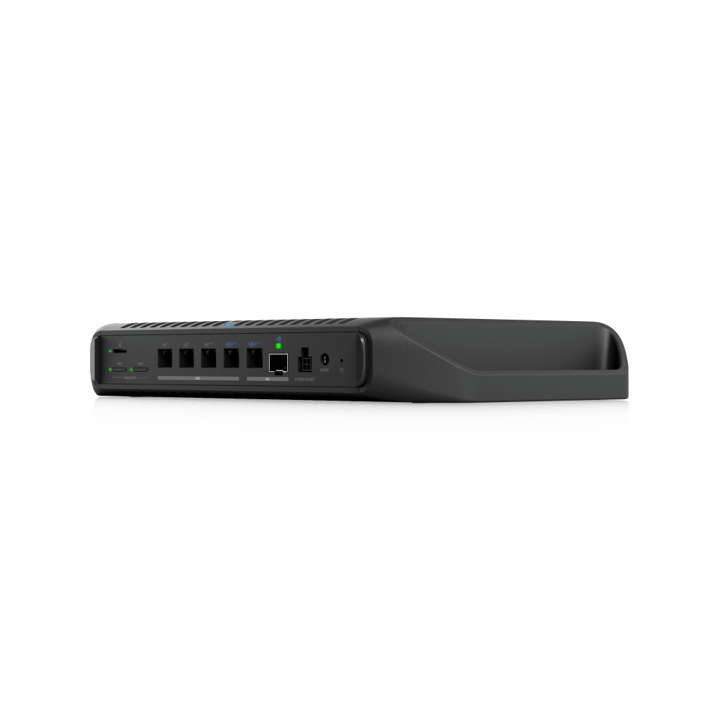 Cloud Gateway Industrial Rugerizado sin Ventilador con Puertos 10 GbE, 350W de Potencia Total para Despliegues PoE de Alta Densidad, Enrutamiento Avanzado y Almacenamiento microSD para Aplicaciones UniFi - Image 3