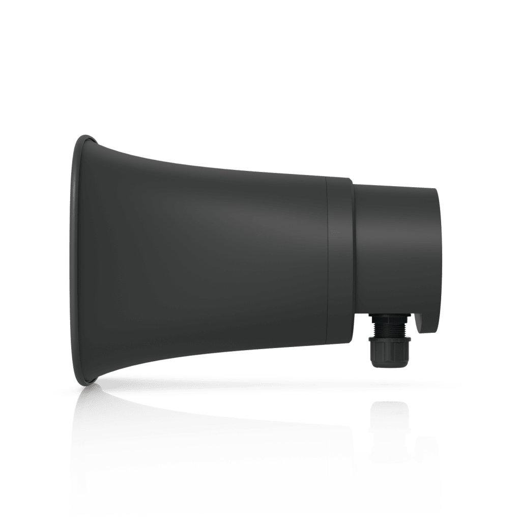 UniFi Protect AI Horn Speaker, Altavoz IP 120 dB, PoE+, Alerta AI Avanzada, Montaje Pared, Esquina y Poste, IP66, Color Negro - Image 3
