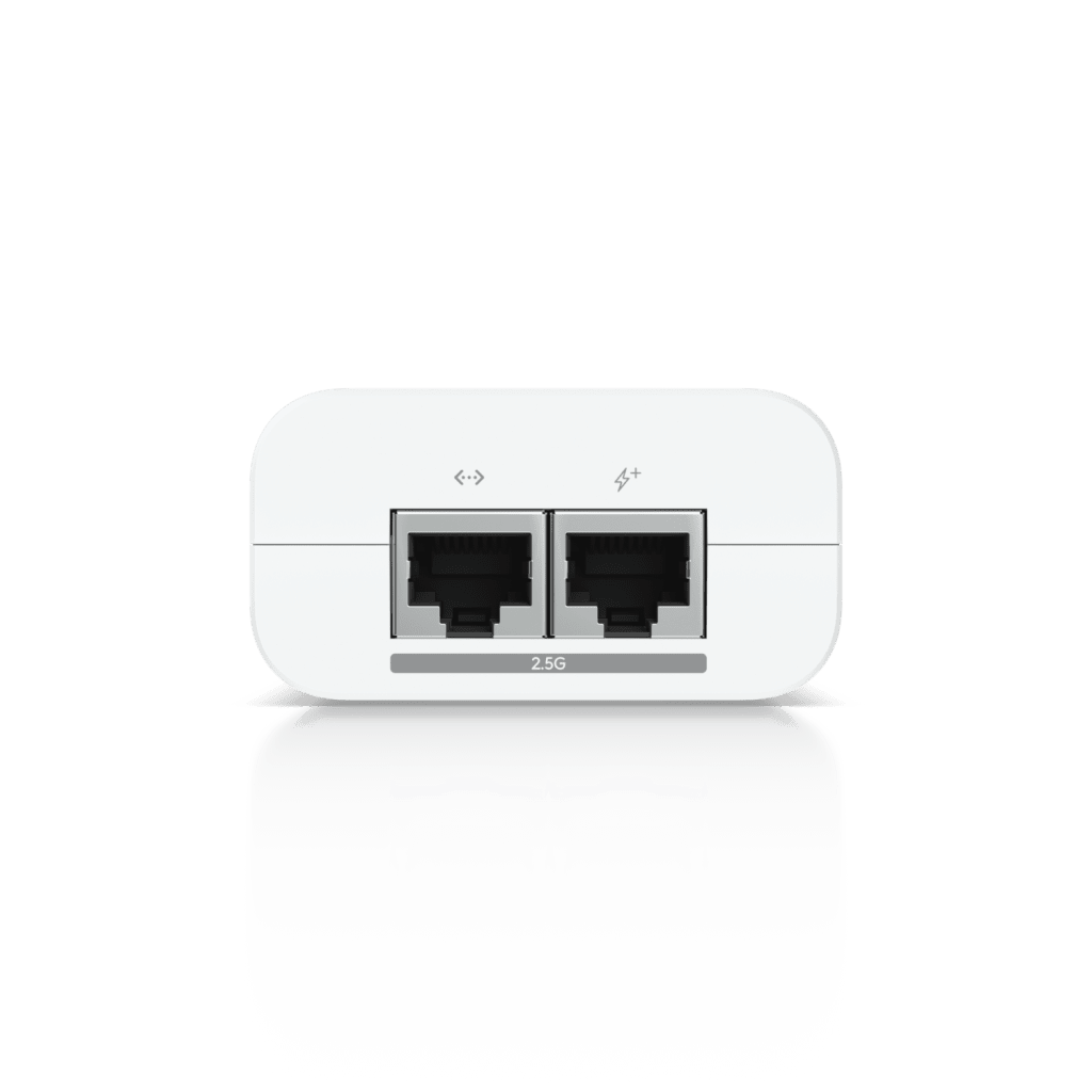 Adaptador PoE+ 2.5G / hasta 30 W / 48V 0.65A / (2) Puertos RJ45 MultiGigabit 2.5G / Salida PoE+ / LED Indicador / Ideal para APs UniFi WiFi 7 / / Protección contra Sobretensiones - Image 6