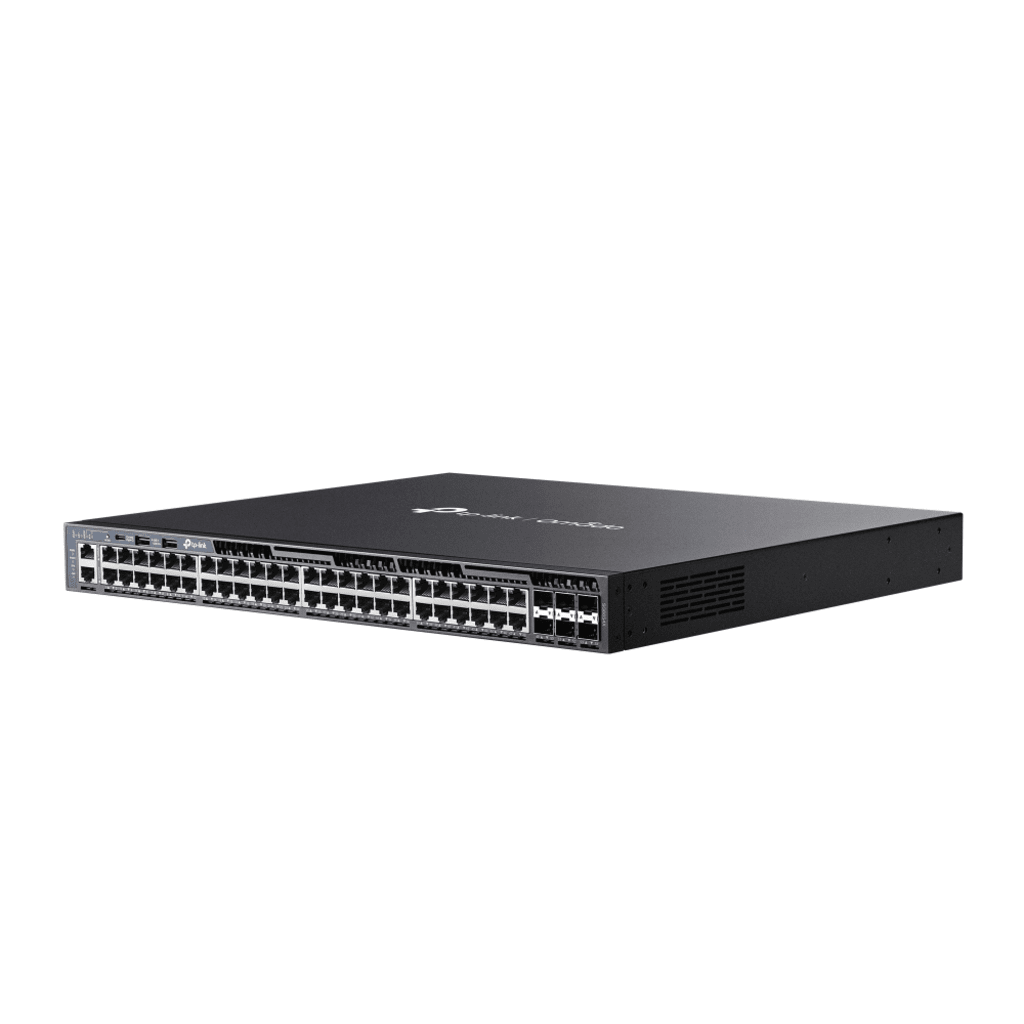 Switch Omada L3 SDN Administrable / 48 puertos Gigabit y 6 puertos SFP+ / Funciones RIP, VRRP, Servidor DHCP / Administración centralizada OMADA / Fuente Redundante - Image 3