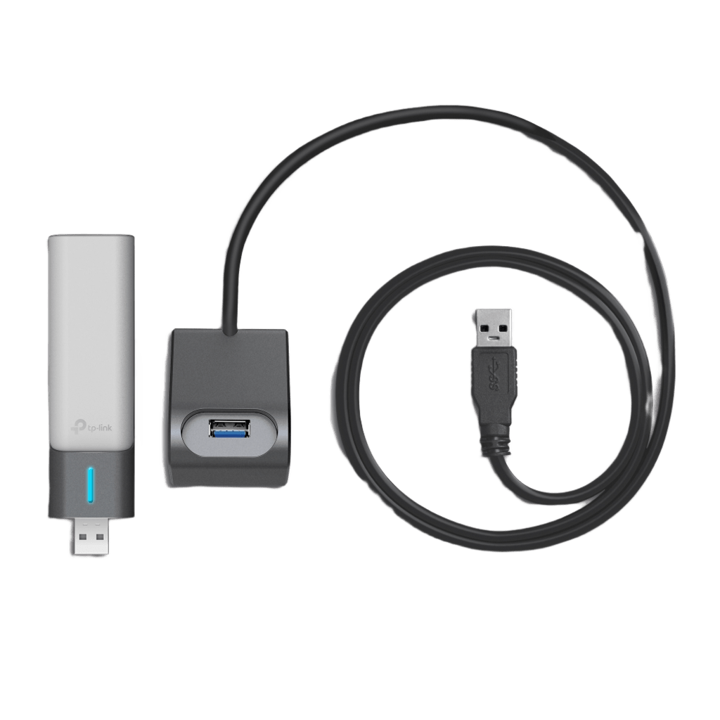 Adaptador USB Wireless Wi-Fi 6 / AX3000 (2402 Mbps + 574 Mbps) / Antenas de Alta Ganancia / USB 3.0 / Baja Latencia Gaming / WPA3 / Cuna Desmontable con Cable 1.2 m (3.9 ft) - Image 3